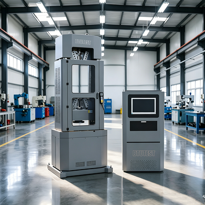Servo Hydraulic UTM WAW Series Six-Column Dual Space ISO ASTM SGS 100-2000KN
